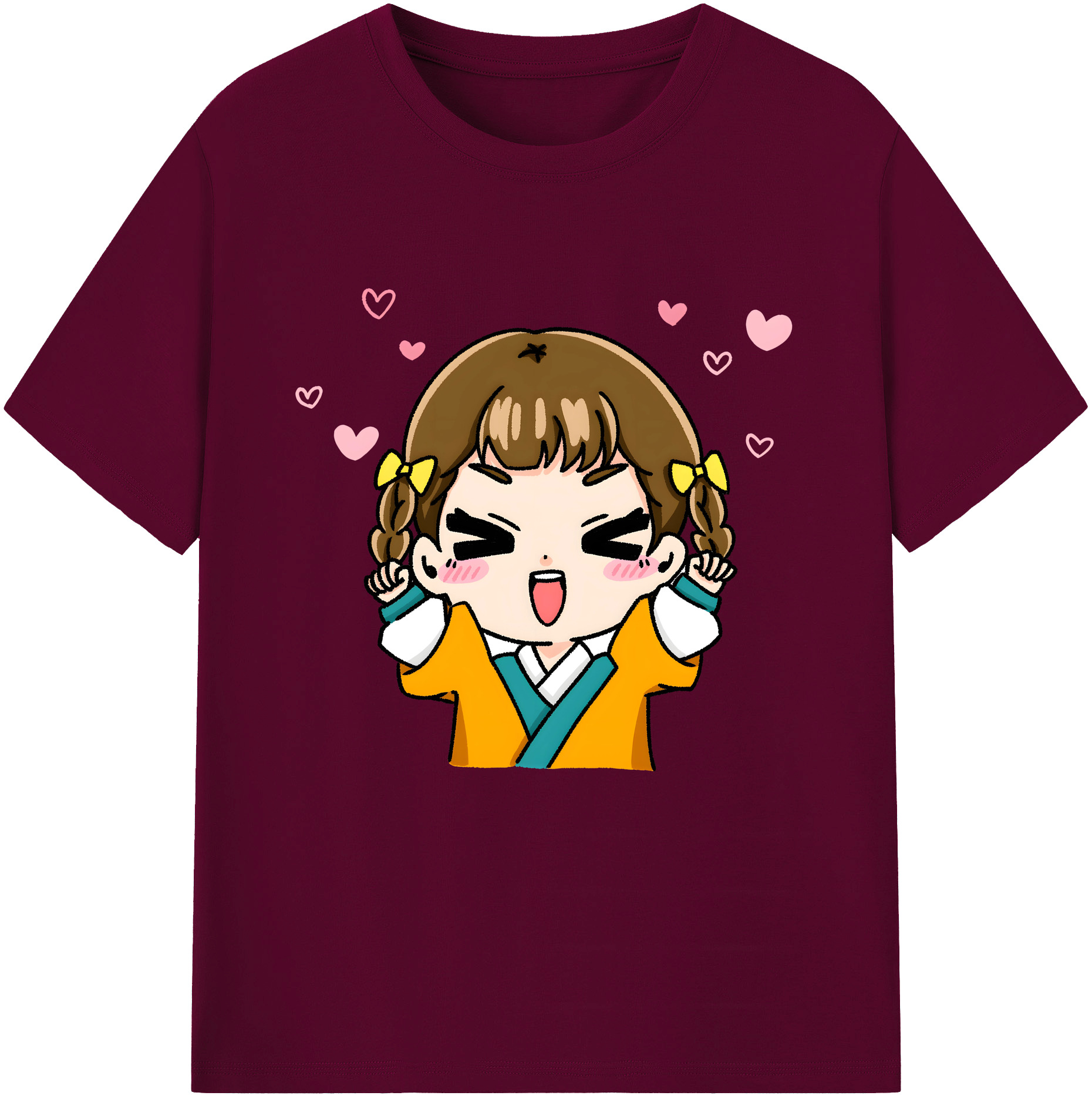 （画像用） 薬屋のひとりごと The Apothecary Diaries レディースカジュアルプリントTシャツ（綿100％）